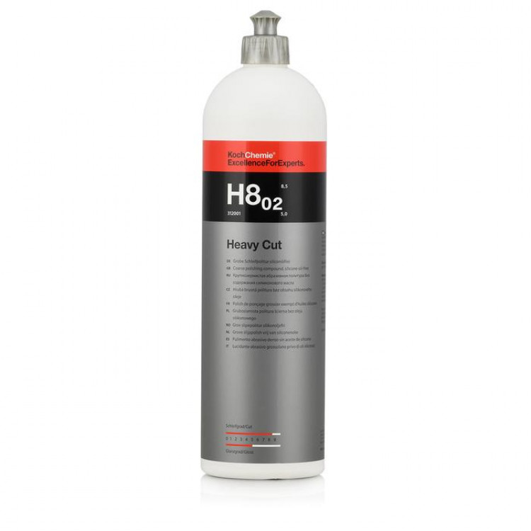 Koch Chemie H8.02  Heavy Cut - Ağır Çizik Çıkarıcı Pasta 1LT