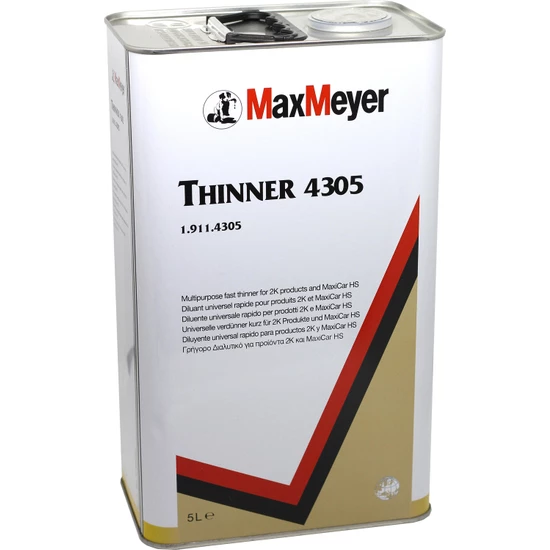 MaxMeyer 4305 UNIVERSAL HIZLI TİNER 5L