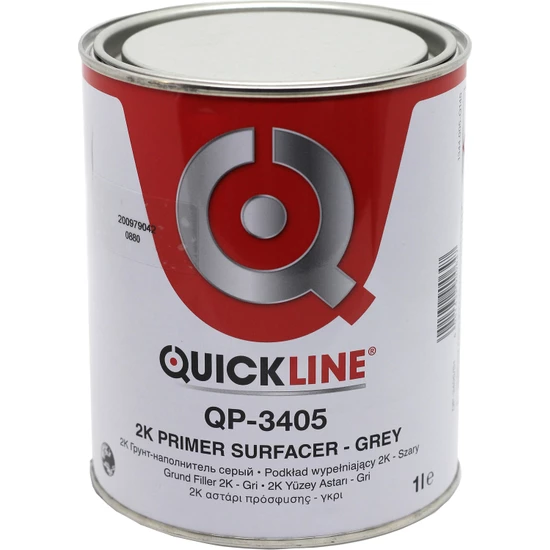 Quickline 3405 2K YÜZEY ASTARI - GRİ 1L